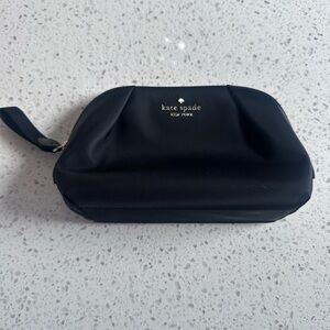 Kate Spade Black Satin Pouch